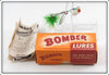 Vintage Bomber Lures Green Shad Gimmick Lure In Box 3443