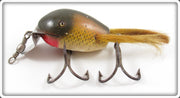 Vintage Creek Chub Golden Shiner Husky Dingbat Lure 5304