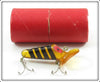 Vintage North American Products Yellow & Black Gurgling Joe In Tube