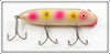 Vintage Paw Paw Uncatalogued Strawberry Spot #4400 Wobbler Lure