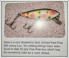 Paw Paw Uncatalogued Strawberry Spot #4400 Wobbler