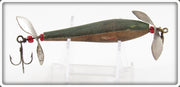 Vintage Possible Pepper Chas Disch Wooden Minnow Lure