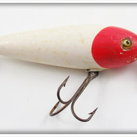 Vintage South Bend Red & White Floating Minnow Lure