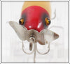 South Bend Best O Luck Red Head White Underwater Minnow