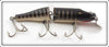 Vintage Creek Chub Black Scale Jointed Husky Pikie Lure 3033