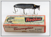 Vintage Heddon Black Shore Vamp Spook Lure In Box 9720 XBW
