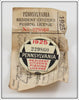 1925 Pennsylvania Resident Fishing License Pin With Paper