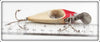 Uniline Mfg Co. White Red Head Spinno Minno