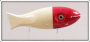 Vintage Snook Bait Co Red & White Weasel Lure