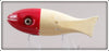 Snook Bait Co Red & White Weasel
