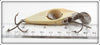 Uniline Mfg Co. White Silver Ribs Spinno Minno