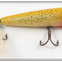 Vintage Creek Chub Yellow Flash Snook Plunker Lure For Sale 7137