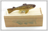 Carl Christiansen Brown Trout Decoy In Box