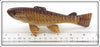 Carl Christiansen Brown Trout Decoy In Box