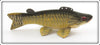 Carl Christiansen Smallmouth Bass Decoy In Box