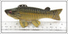 Carl Christiansen Smallmouth Bass Decoy In Box