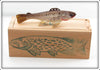 Carl Christiansen Cutthroat Trout Decoy In Box