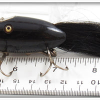 Creek Chub Solid Black Dinger 5613