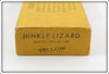 Joe B. Hinkle Yellow Hinkle Lizard In Box
