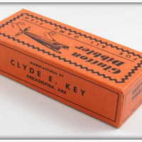 Clyde E. Key White Glutton Dibbler In Box