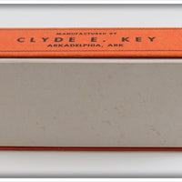 Clyde E. Key White Glutton Dibbler In Box
