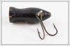 Unknown Black White Spots Fly Rod Lure