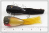 Creek Chub Solid Black & Golden Shiner Plunking Dinger Pair