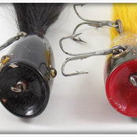 Creek Chub Solid Black & Golden Shiner Plunking Dinger Pair