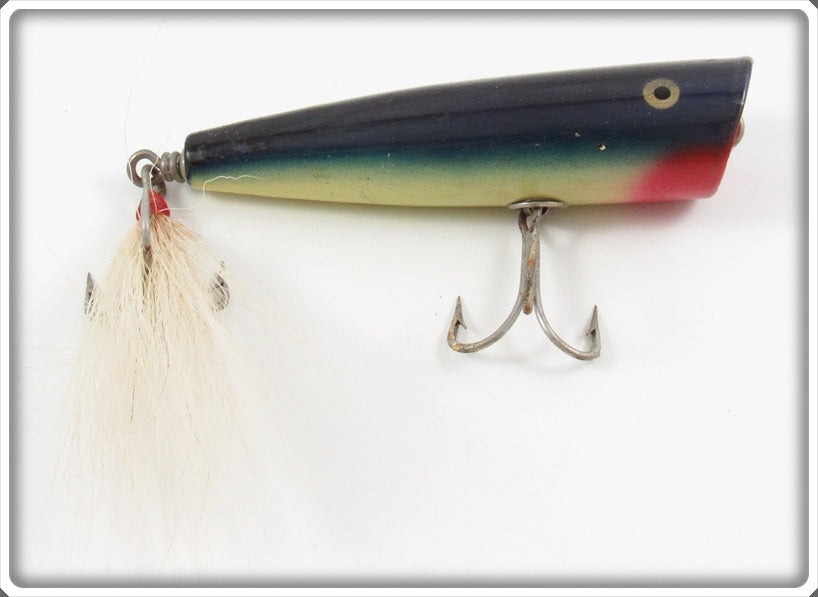 Vintage Creek Chub Purple Eel Snook Plunker Lure 7135