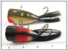 Creek Chub Frog & Redwing Blackbird Plunking Dinger Pair