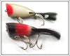 Creek Chub Frog & Redwing Blackbird Plunking Dinger Pair