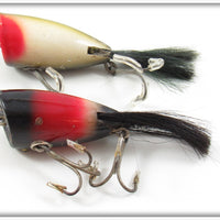 Creek Chub Frog & Redwing Blackbird Plunking Dinger Pair