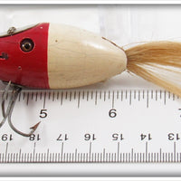 Creek Chub Red Head White Dinger & Perch Midget Dinger Pair