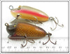 Creek Chub Rainbow & Golden Shiner River Rustler Pair