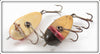 Creek Chub Rainbow & Golden Shiner River Rustler Pair