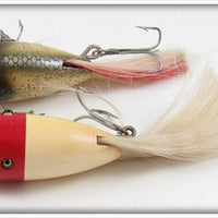 Creek Chub Silver Flash & Red Head White Plunking Dinger Pair