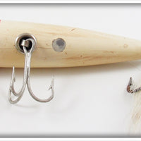 Creek Chub Red Head White Snook Plunker 7102