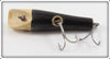 Creek Chub Black White Nite Glow Head Skipper 4611