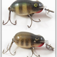 Vintage Creek Chub Perch & Pikie Scale Tiny Tim Lure Pair