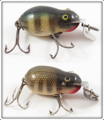 Vintage Creek Chub Perch & Pikie Scale Tiny Tim Lure Pair