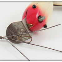 Creek Chub Red & White Polly Wiggle 1702