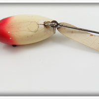 Creek Chub Red & White Polly Wiggle 1702