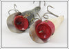 Creek Chub Frog & Red Head White Pop N Dunk Pair