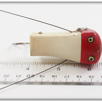 Creek Chub Red Head White Wee Dee 4802