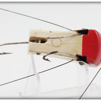 Creek Chub Red Head White Wee Dee 4802