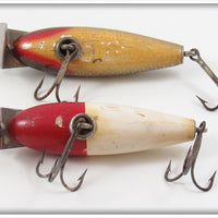 Creek Chub Red Head White & Chub River Scamp Pair