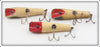 Creek Chub Silver Flash, Golden Shiner & Red Head Skipper Lot Of Three