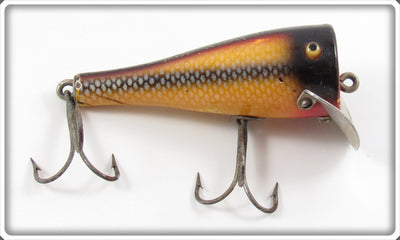 Vintage Creek Chub White Scale Pop N Dunk Lure 6325