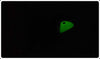 Creek Chub Black White Nite Glo Head Baby Jigger