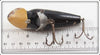 Creek Chub Black White Nite Glo Head Jigger 4111